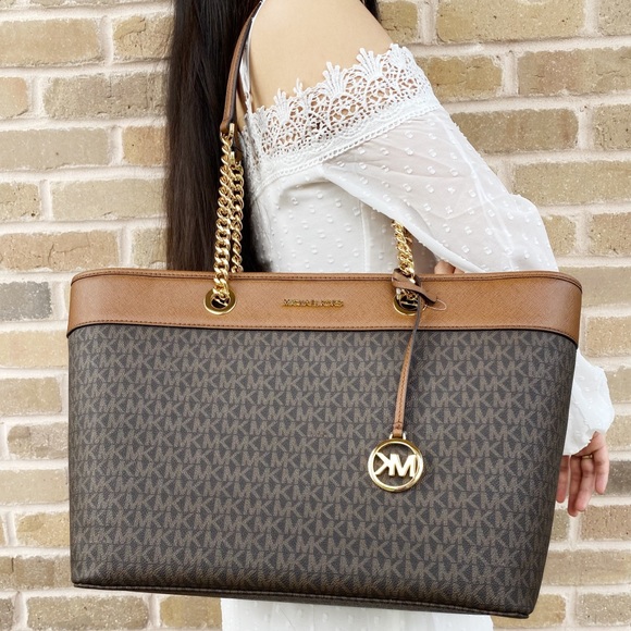 Michael Kors jet set chain tote wallet SET - Picture 6 of 7